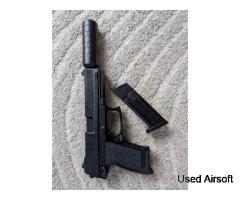 Upgraded TM MK23 with two mags