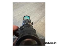 ELCAN Spectre 1-4 with red dot - Image 4