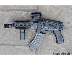 Lct Ak74u steel tactical smg + Titan mosfet