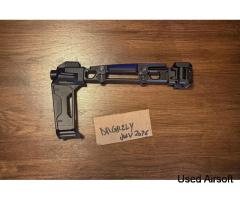 Strike Industries dual folding stock for MCX and MPX Gen 1 repro