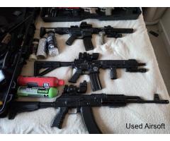 Job lot everything from batterys to rifles and accessories