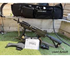 Tokyo Marui MK46 NGRS LMG - eagle six build