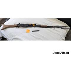 Mandolorian Custom Evike Pulse Rifle Bolt Action Airsoft Sniper rifle Star Wars
