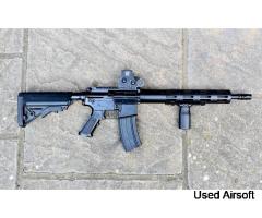 Marui recoil Ngrs M4 rifle + Titan