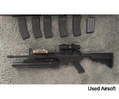 Tokyo marui cqbr with m203 - Image 2