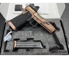 Army Armament TTI Sand Viper CNC Ver. GBB Airsoft Pistol - Image 3