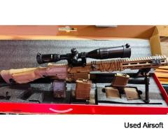 DMR Legion Rapax XXI M4 AEG TAN rifle - Image 2