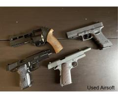 Airsoft/Airgun replica lots
