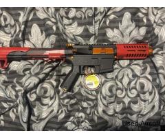 G&G Airsoft ARP 9 Combat Machine AEG TwoTone Red/Amber - Image 3