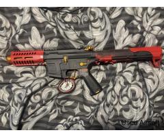 G&G Airsoft ARP 9 Combat Machine AEG TwoTone Red/Amber - Image 4