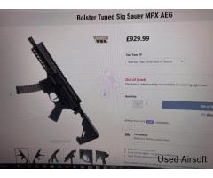 Bolster Tuned Sig Sauer MPX AEG - Image 3