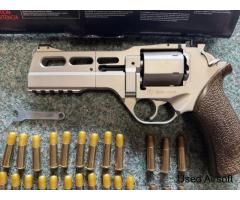 Chiapas Rhino 50DS Co2 revolver silver  26 shells  Boxed - Image 4