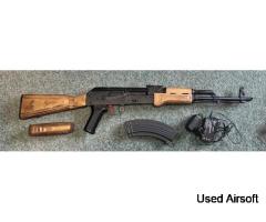 Rare  G&G Advanced GKM AK  Full wood and steel