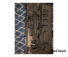Two rifles and accessories (Rifles non functioning)