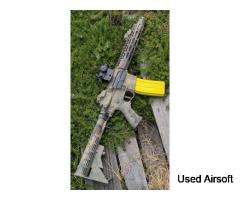 CUSTOM HPA M4 SILENCED W/PAINTJOB