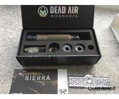 Replica Dead Air Sierra Suppressor with QD Flash Hider & accessories