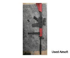 M4 Electric Airsoft King Arms Bundle