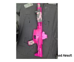 Specna arms PDW - Pink with Acetech Bifrost tracer