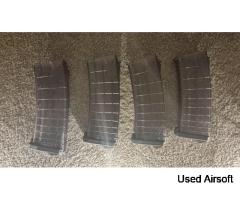 4x PTS Syndicate AK 150rnd mags