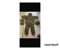 Custom Ghillie suit woodland camo