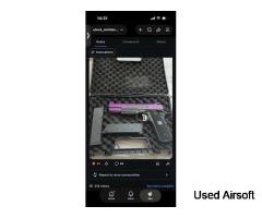 EMG SAI 1911 BRAND NEW AIRSOFT PISTOL WTIH EXTRA MAGAZINE