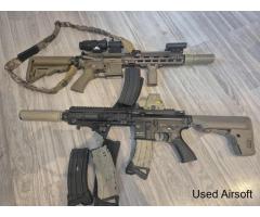 Tokyo marui hk416D x2 next gen recoil