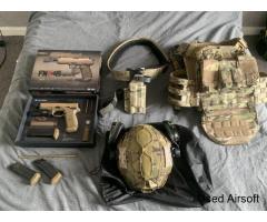 Full set up