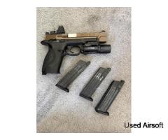 Guarder Tokyo Marui M&P9L with 3 mags