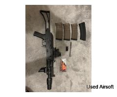 Cyma platinum slr ak-74u