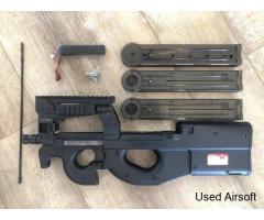 EMG / KRYTAC FN Herstal P90 Airsoft AEG Rifle Licensed by Cybergun 350 FPS