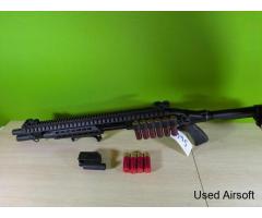 Golden Eagle Type 870 M8875 Tactical Railed Gas Shotgun