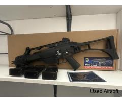 New WE G36C GBBR + 3 mags