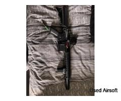 Custom M4 MK18 HPA Airsoft Rifle – Mancraft Gen 1 HPA Engine – Full Setup