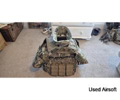 Mk4 Osprey vest with neck and shoulder protection