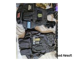 2x arp 556's  2x canik tp9,  viper clothing and and other bits