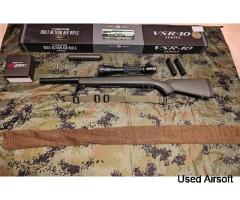 Tokyo MARUI VSR 10 Pack - Complete in original box + 2 magazines + sling + carrying case
