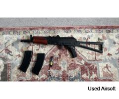 AK-74 JG WORKS ELECTRIC BLOWBACK