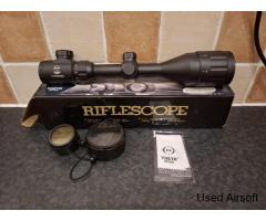 Theta Optics 3-9x50 AOEG Illuminated Rifle Scope