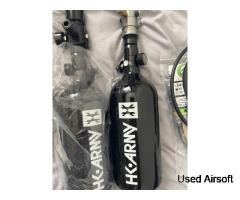 Wolverine gen 3 airsoft hpa rifle with 2 tank, 2 regs, 3 hoses - Image 2