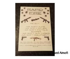 Airsoft guns buy and sell