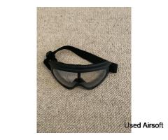Airsoft Goggles & Mesh Lower Face Mask Set – Black Camo - Image 3