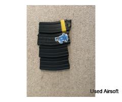 3 × M4/M16 120rd Mid-Cap and 1 x High-Cap Airsoft Magazines
