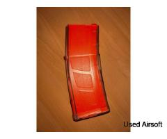 Top-How M4/AR-15 240rnd Orange Mid Cap Polymer Magazine