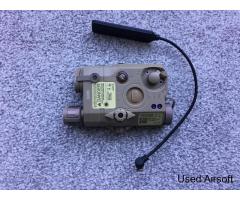 PEQ15 W/ Red Laser, Visible Flashlight & IR Flashlight - FDE - new/unused