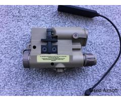 PEQ15 W/ Red Laser, Visible Flashlight & IR Flashlight - FDE - new/unused - Image 2