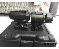 Airsoft Replica - SIG Romeo5 GenII with Juliet3 3x Magnifier - Black - new/unused - Image 3
