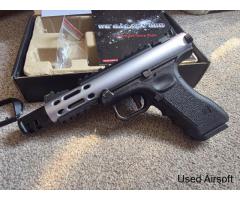 We galaxy, two mags, compensator