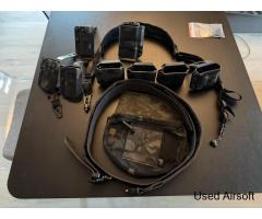 Deadly Customs Shooters Belt – Multicam Black – 4x M4 / 3x Glock / Radio Setup