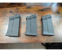 3x saiga GBB mags