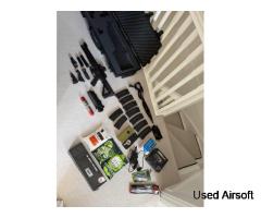 Upgraded G&G M4 Predator + accessories